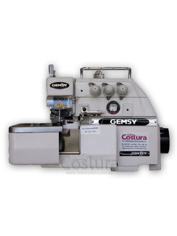 OVERLOCK INDUSTRIAL (NORMAL) 3 HILOS GEMSY-GEM737F