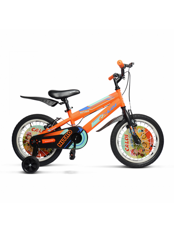 BICICLETA CALOI NITRO ARO 16 NARANJA