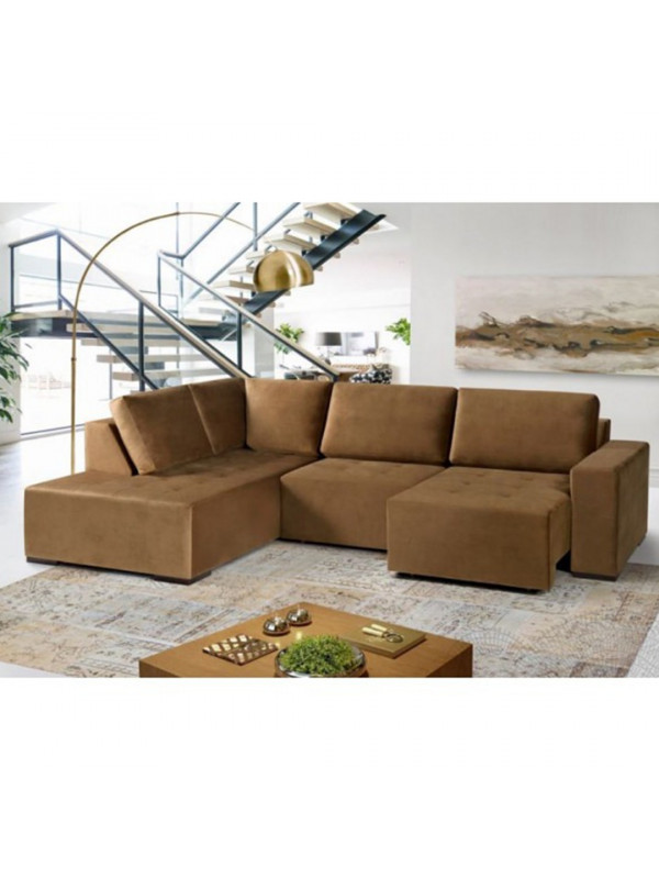 SOFA NATURE QUARTO ESQ. C/ CH. LI G1 286X193CM.