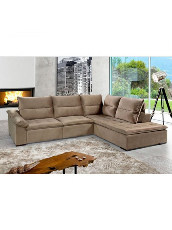 SOFA SAHARA ESQ. C/ CHAISE LD 294X230CM G1