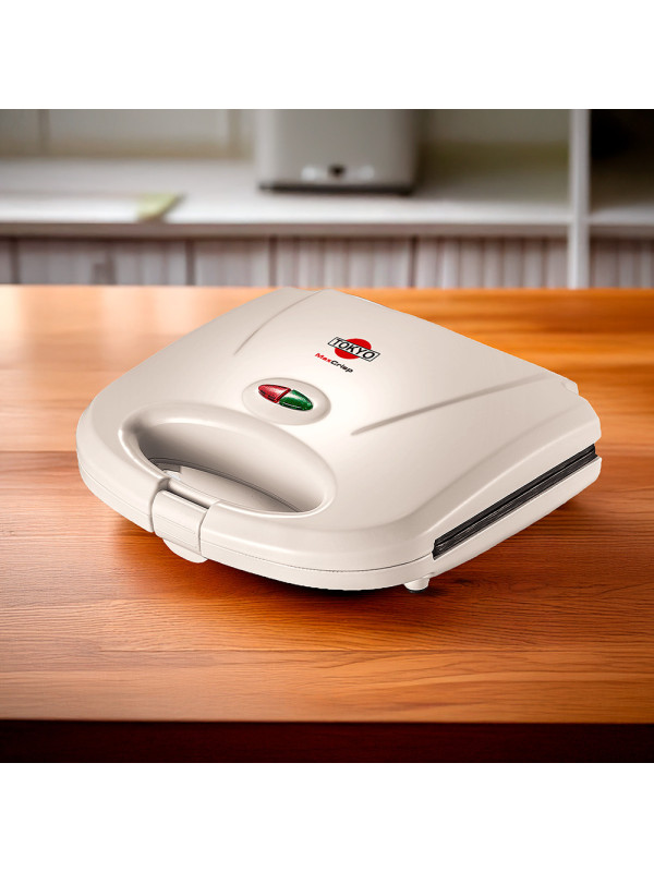 Sandwichera Tokyo Maxcrisp 2 Placas Cuadradas