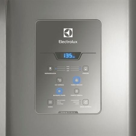 HELADERA ELECTROLUX FRENCH DOOR 579 LTS. (DM84X)