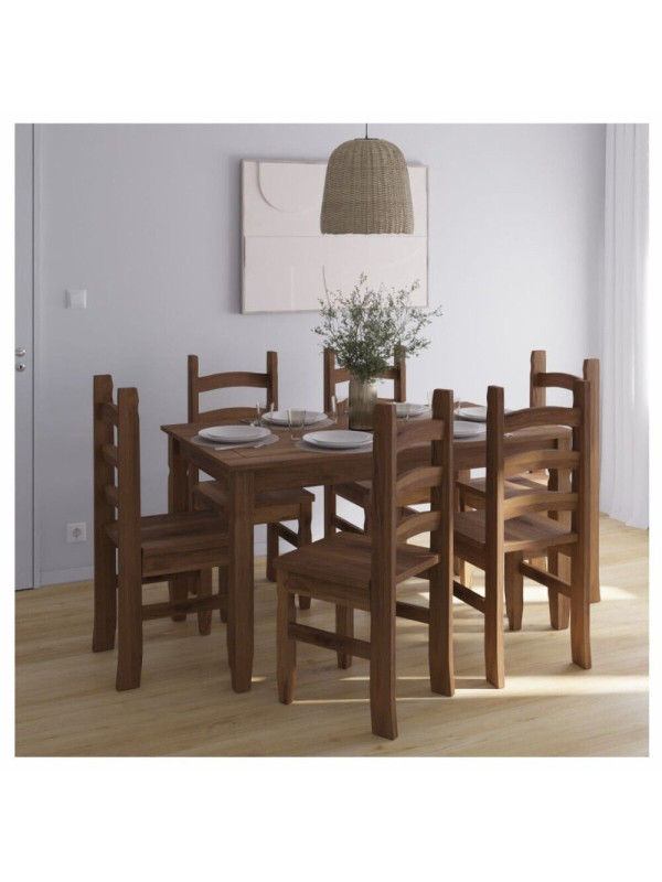Juego de Mesa Monica 6 Sillas