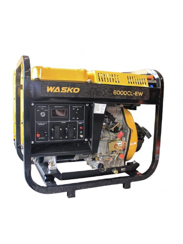 GENERADOR WASKO DIESEL AB. 6 KVA (6000CL-EW)