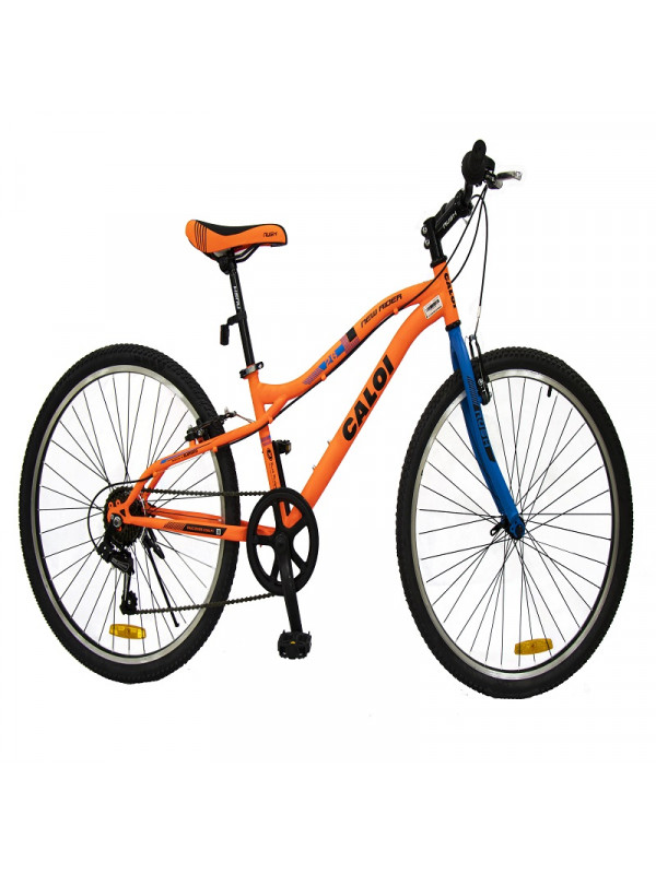 BICICLETA CALOI NEW RIDER ARO 26 7V. NARANJA