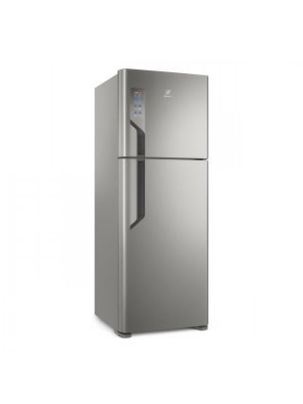 HELADERA ELECTROLUX NO FROST 2 PUERTAS 474 LITROS INOX (DF56S)