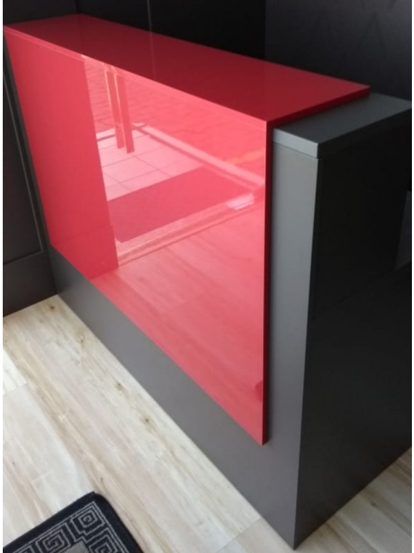 BALCÓN RECEPCIÓN ALTO 1,20 NEGRO (98272-120)