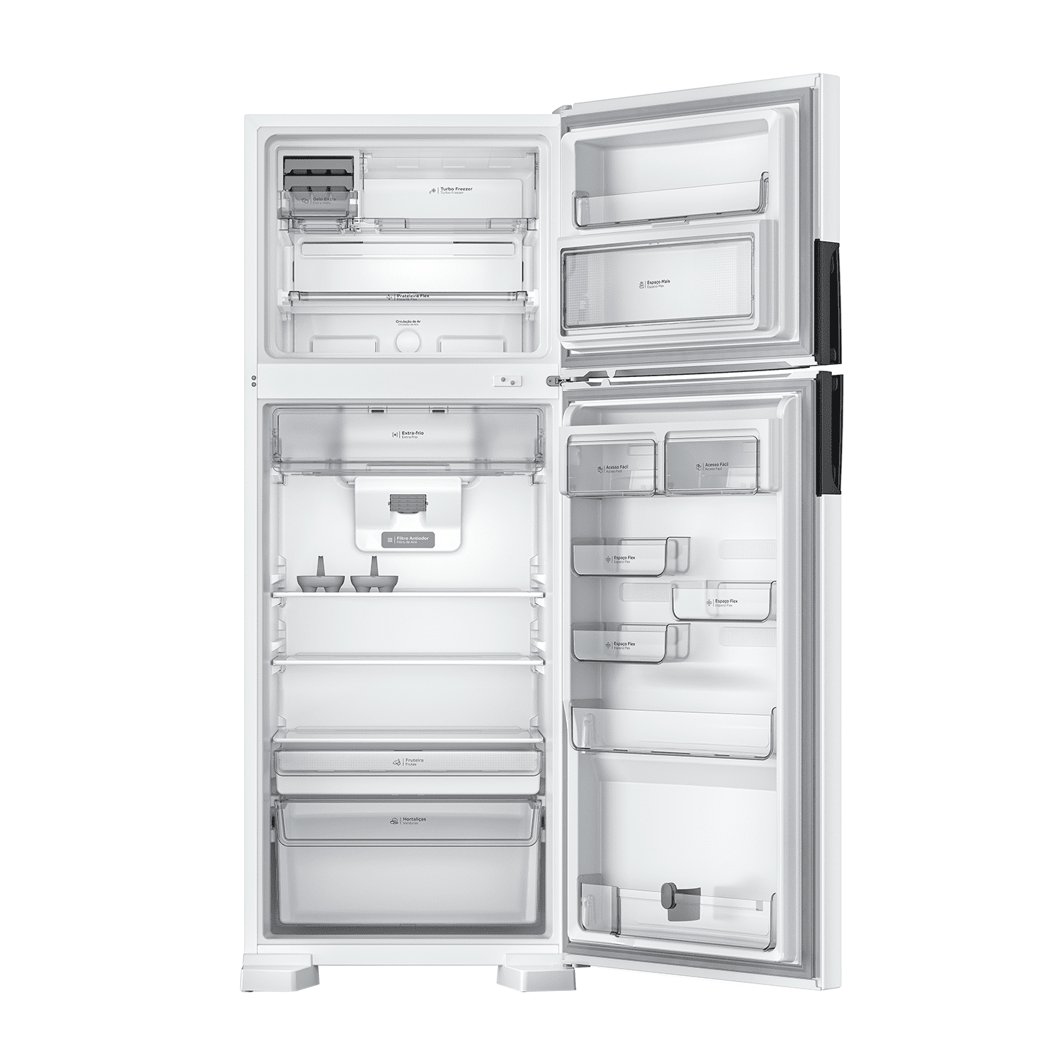 HELADERA CONSUL 479/560 LITROS 2P. FRIO SECO INOX (CRM56ABDWC)