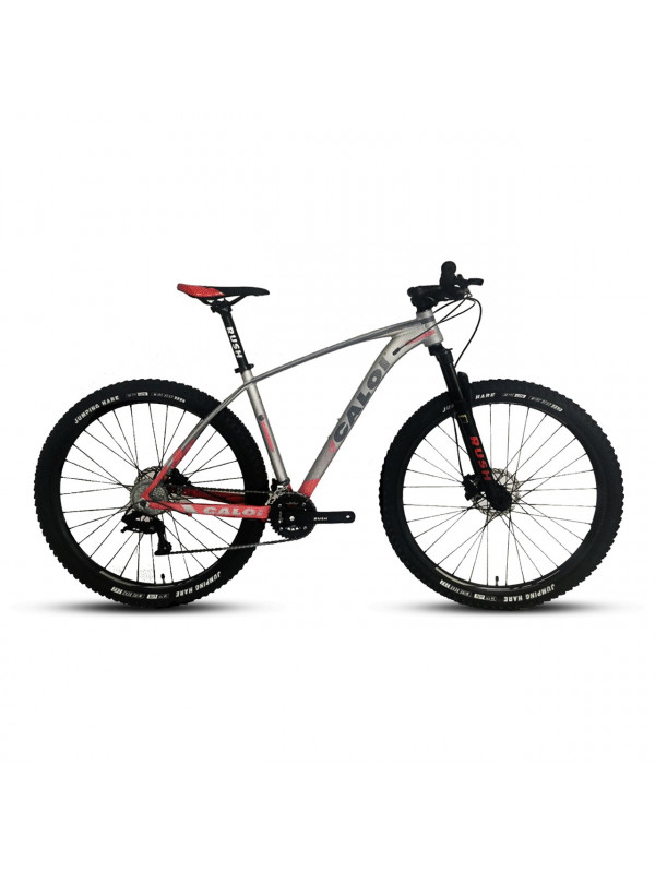 BICICLETA CALOI ALUMINIO GTX ARO 29 LARGE GRIS/ROJO