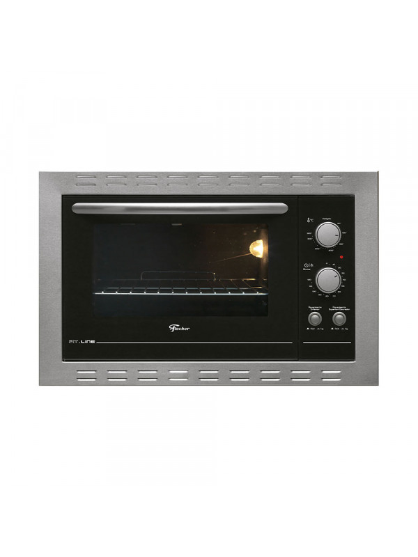 HORNO ELÉCTRICO FISCHER EMBUTIR 44 LITROS FIT LINE NEW INOX