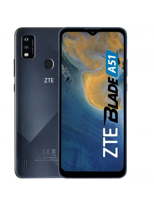 CELULAR ZTE BLADE A51 LITE GRIS P.6.52 HD 2RAM+32GB.