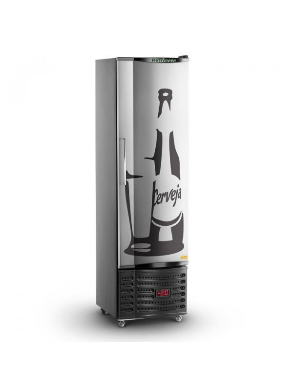 VISICOOLER P/ CERVEZA REFRIMATE SLIN VCCS-230S NEGRO