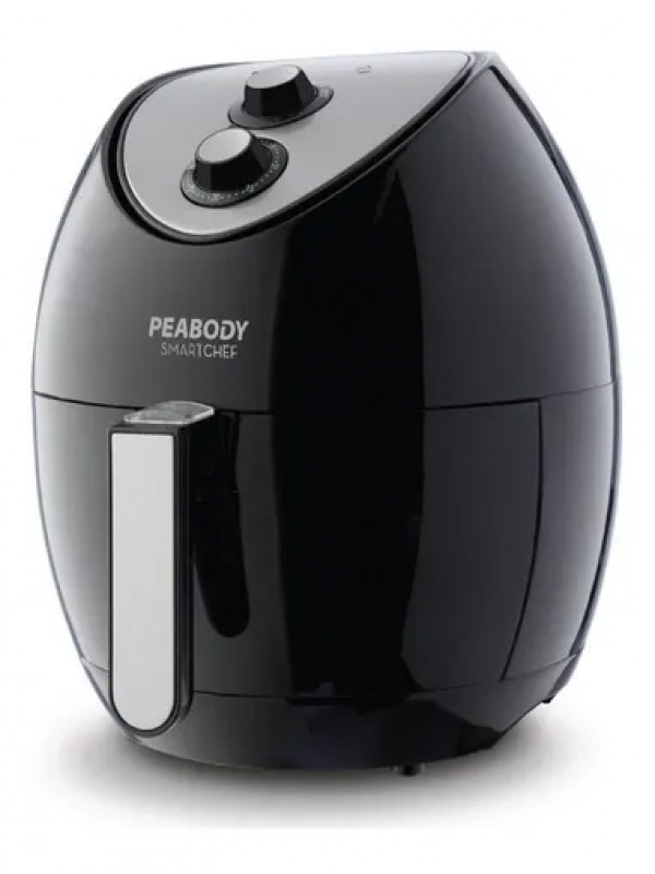 FREIDORA SIN ACEITE PEABODY 3.2LTS./1.400W. NEGRO (PE-AF605N)