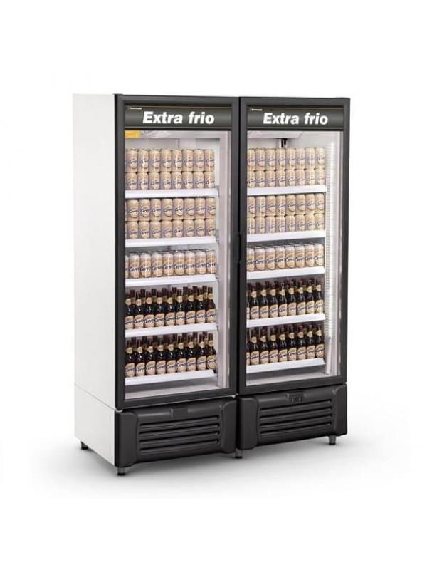 VISICOOLER REFRIMATE P/ CERVEZA VCCSP-1800 NEGRO ARTES.