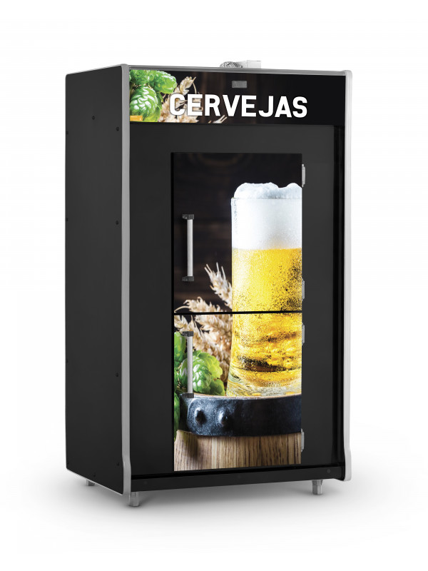 VISICOOLER REFRIMATE P/ CERVEZA VCCSP-1350 NEGRO