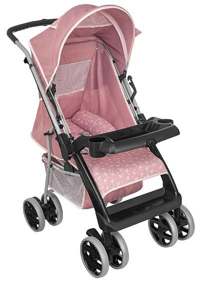 CARRITO BEBE TUTTI BABY BLACK (3900)