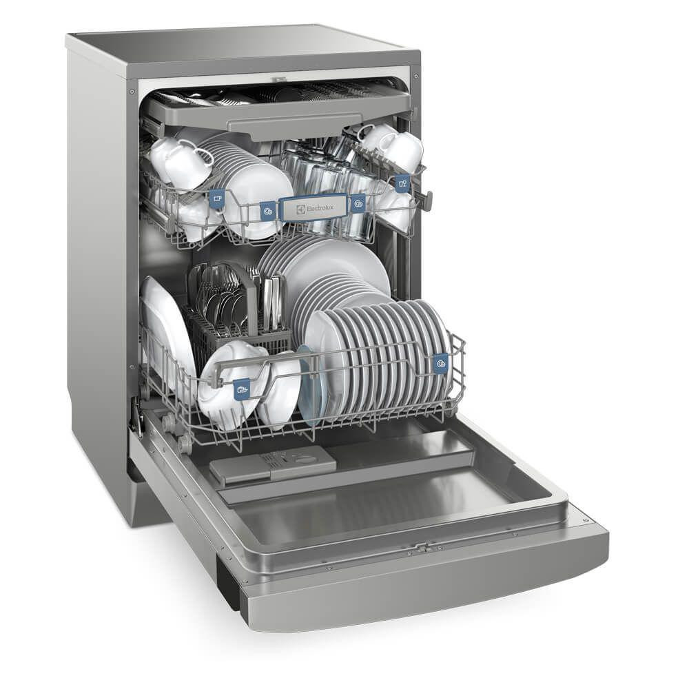 LAVAVAJILLAS ELECTROLUX 14 SER. 6PG. INOX AUTO SENSE