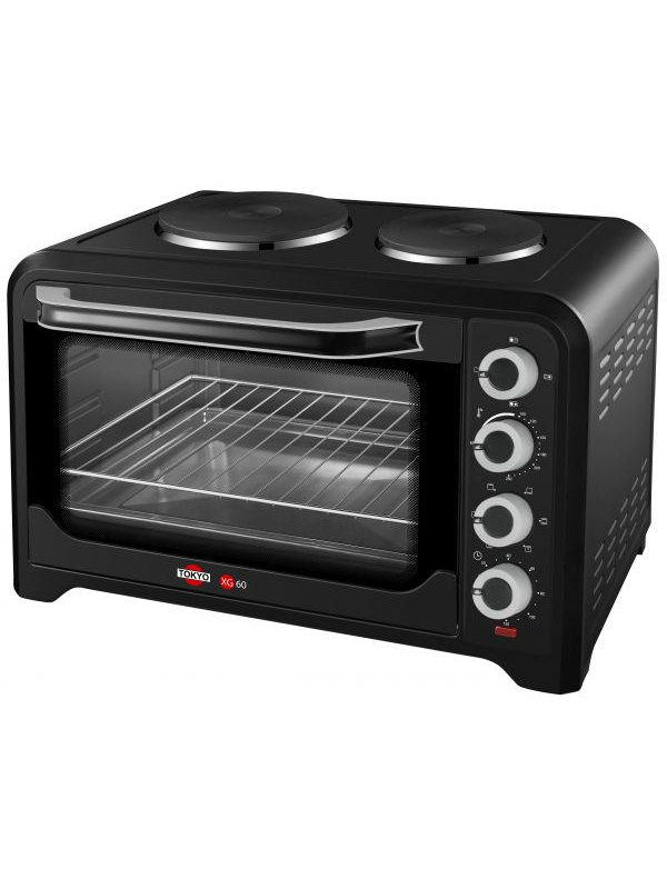 HORNO TOKYO XG 60LT. 2 PLACAS ELECTR. 2200W. CONV.