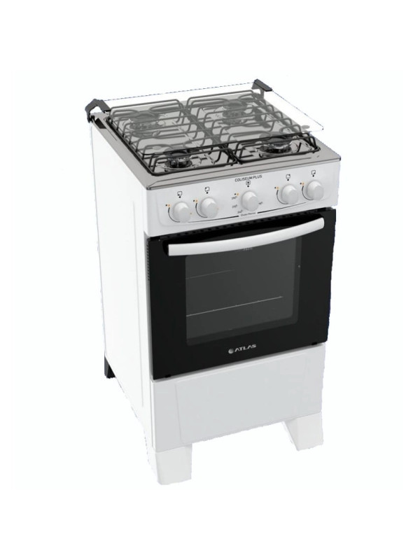 Cocina Atlas Coliseum Plus 4H Blanco