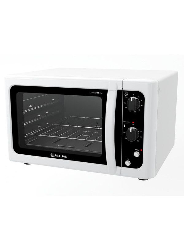 HORNO ATLAS ELECT. 44LT. BLANCO 300GRD. 1750W.C/ G