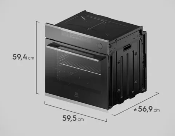 Horno Eléctrico Electrolux Empotrable a Vapor 72L