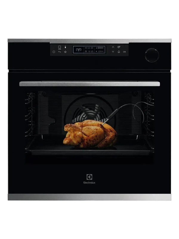 HORNO ELECTROLUX 72 LTS. A VAPOR EMP. NEGRO OE8ES