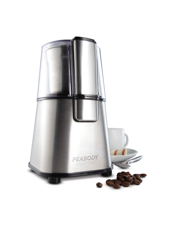 MOLINILLO DE CAFÉ ELECT. PEABODY INOX (PE-MC9100)