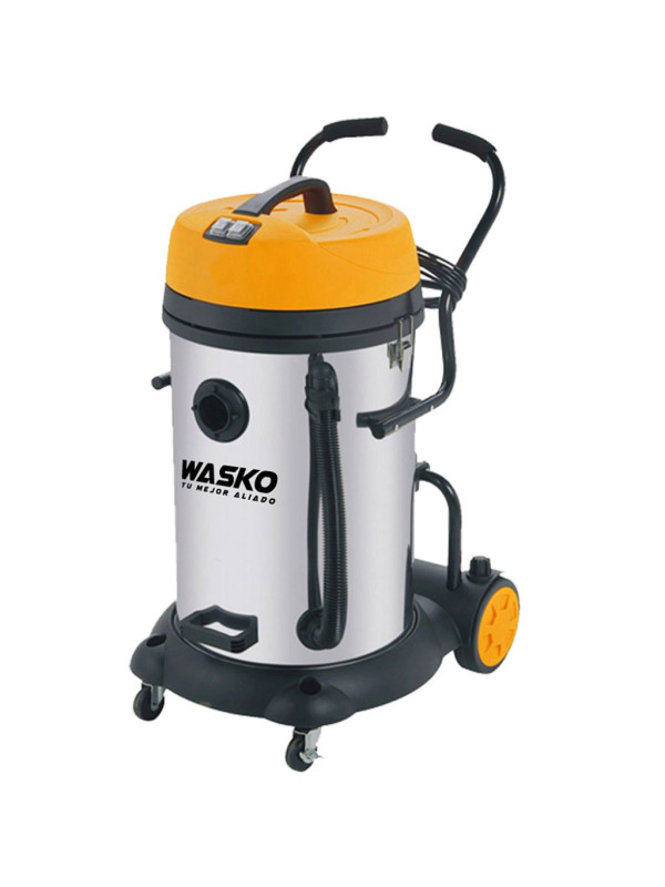 ASPIRADORA WASKO INOX DUO 2X1200W 75L 220V.