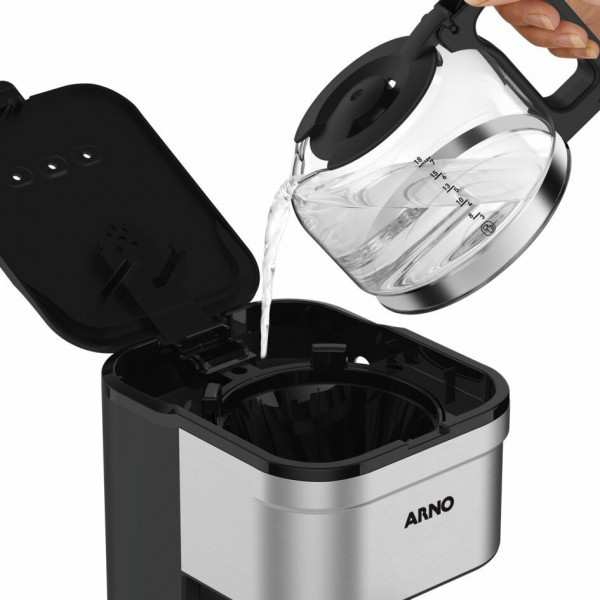 CAFETERA ARNO PREFERITA INOX CAP. 18 TAZAS 550W