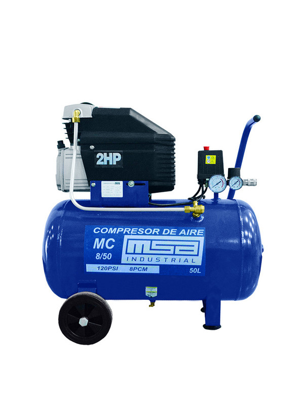 COMPRESOR MC8/50L 2HP MONOF. 120 PSI