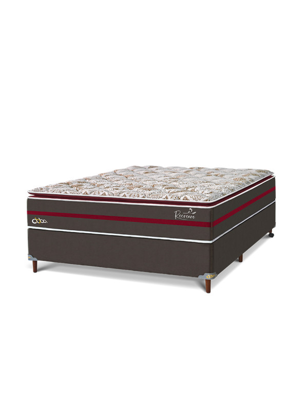 CAMA SOMIER ABBA RECREARE PILLOW TOP