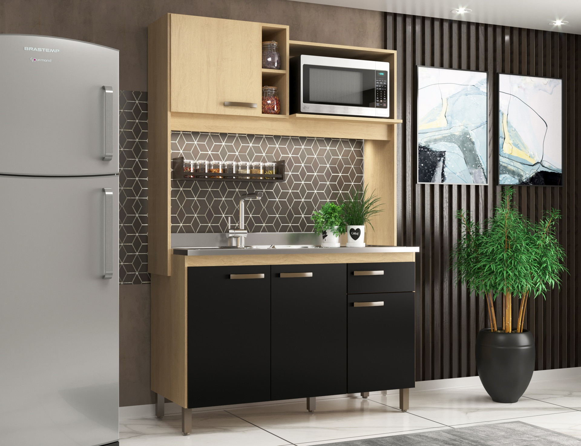 KIT COCINA YARA 1,23