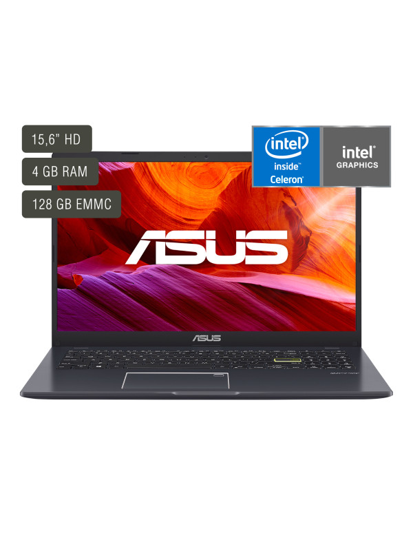 NB. ASUS E510MA-BR1005W CEL 1.1/4GB/128GB/15.6