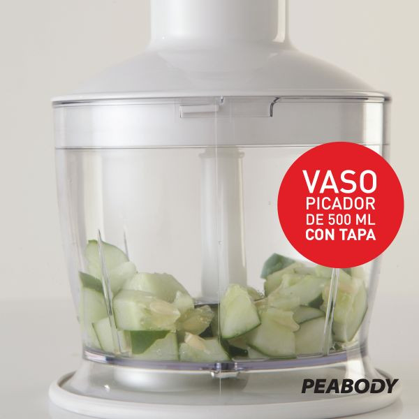 MIXER DE MANO PEABODY BLANCO 800W  PE-LM327B