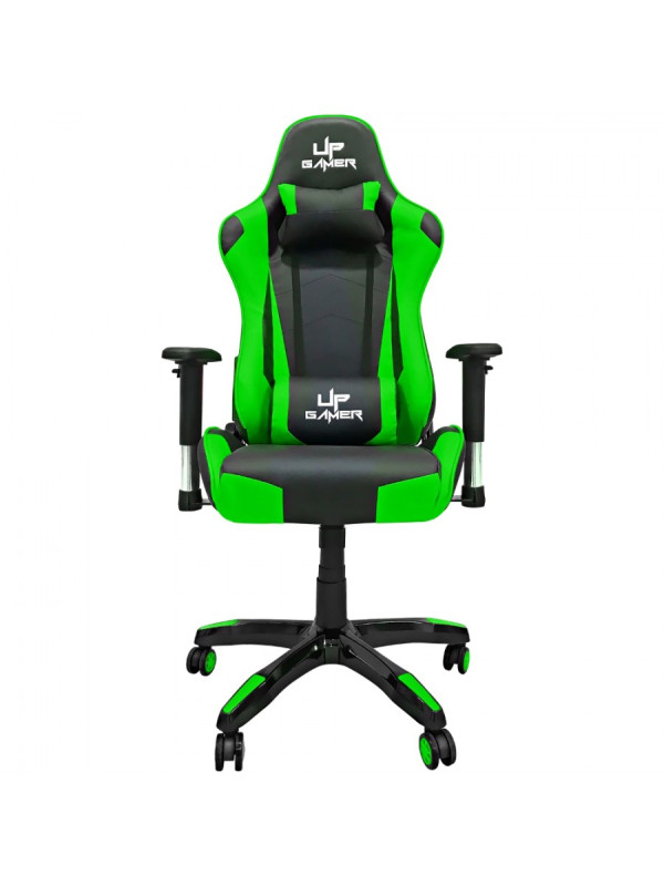 SILLA GAMER A-GC8703 NEGRO/VERDE