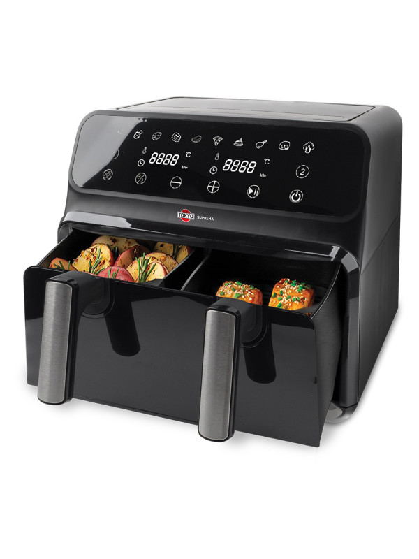 Air Fryer Tokyo Suprema 8L Doble Canasta
