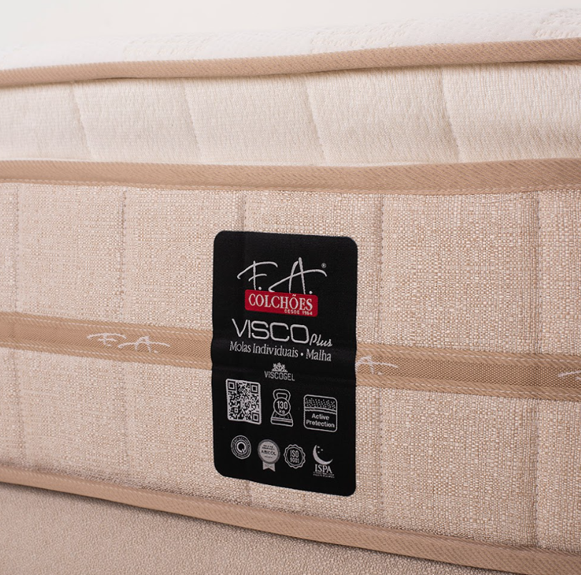 Sommier F.A Visco Plus D30+D28 130KG.138 X188X32