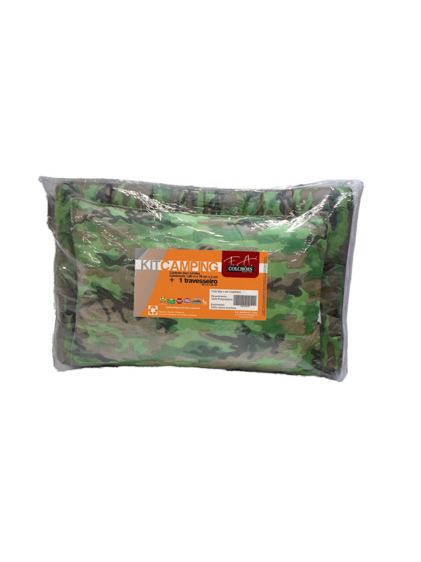 Kit Camping Com Travesseiro Tnt 188X78CM: