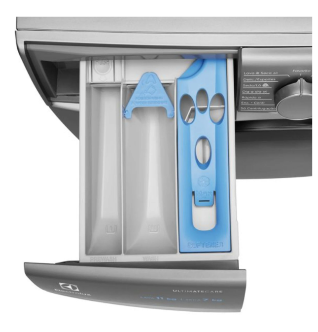 Lavasecarropa Electrolux Inverter 11/7Kg