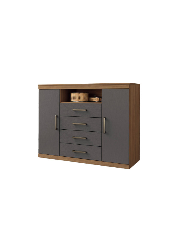 Cômoda Master Jatoba/Grafite