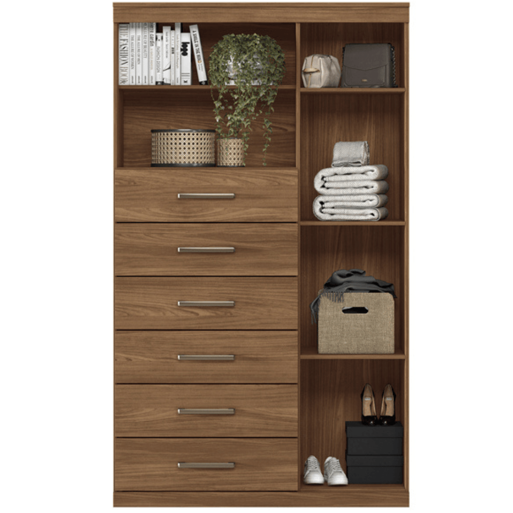 Multi Cómoda Marabá 1.6 Puertas Jatoba/Jatoba