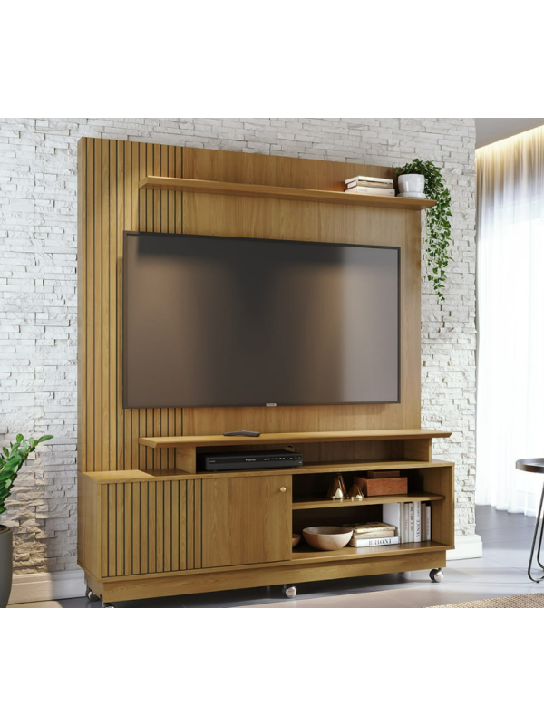 Home Theater Ares Cumaru c/ Rueditas