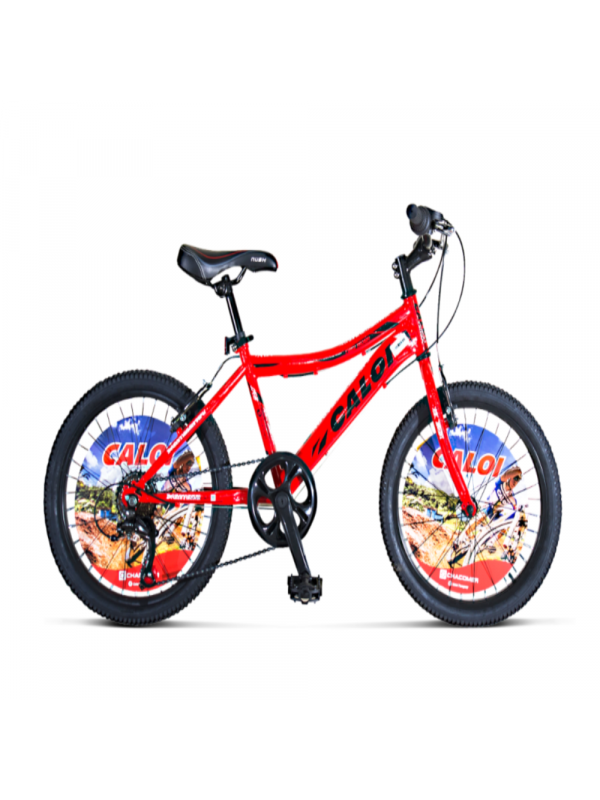 BICICLETA CALOI NEW RIDER ARO 20 ROJO