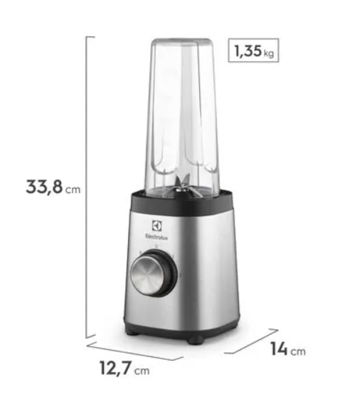 Licuadora Electrolux Portátil Efficient 600ml 320W