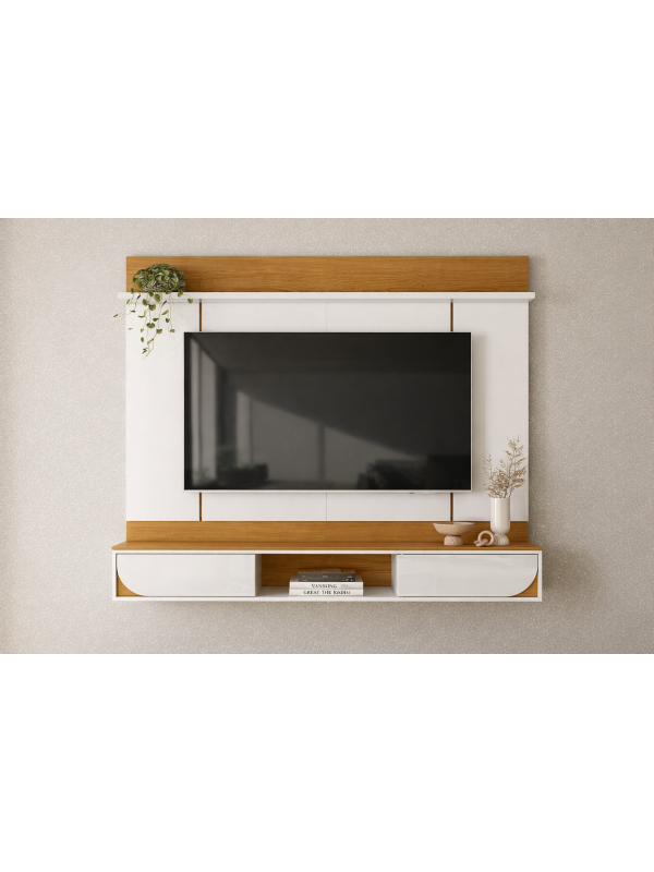 Panel Aura Madetec Cinamomo/Off White