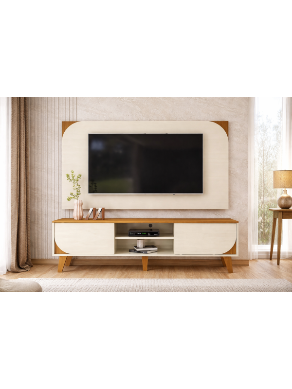 Combo Duna Madetec Cinamomo/Off White