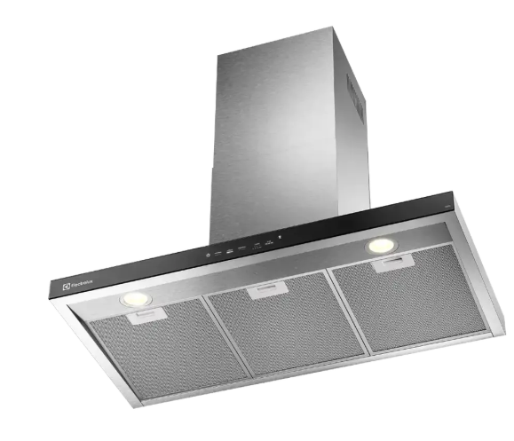 Campana Extractora Electrolux Conv de Pared Silver
