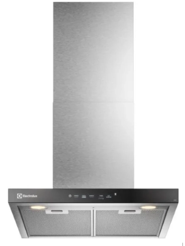 Campana Extractora Electrolux Conv de Pared Silver