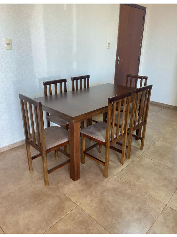 Juego de Mesa Monica 6 sillas