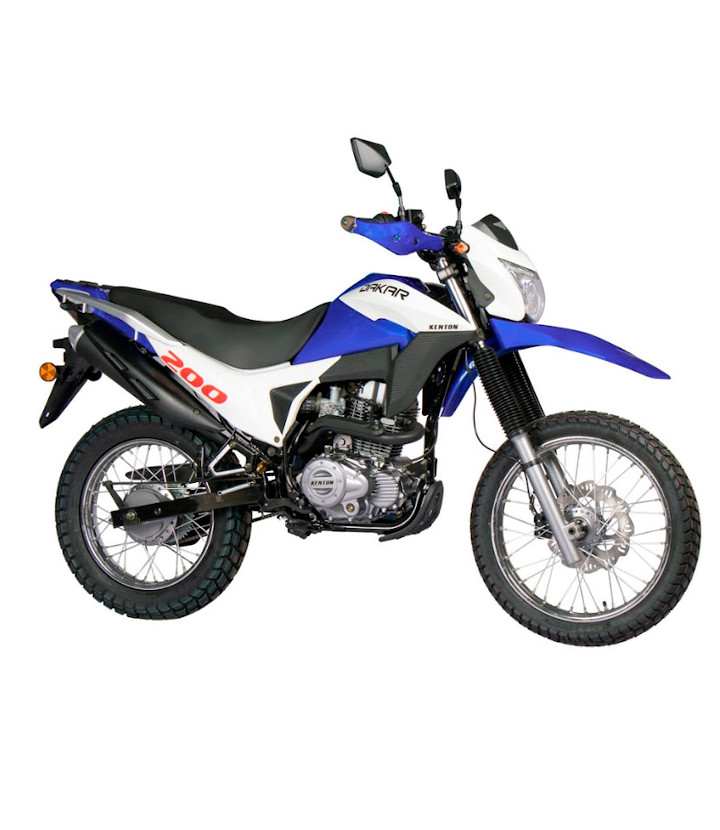 MOTO KENTON DAKAR 200CC.